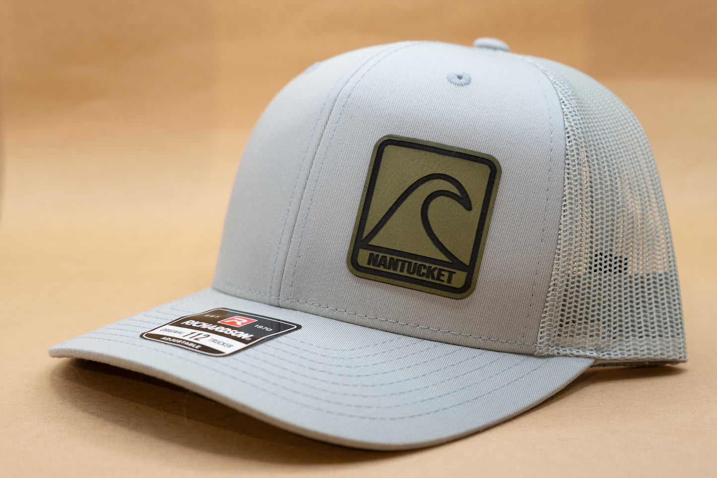 Nantucket Wave Rectangle Patch Hat